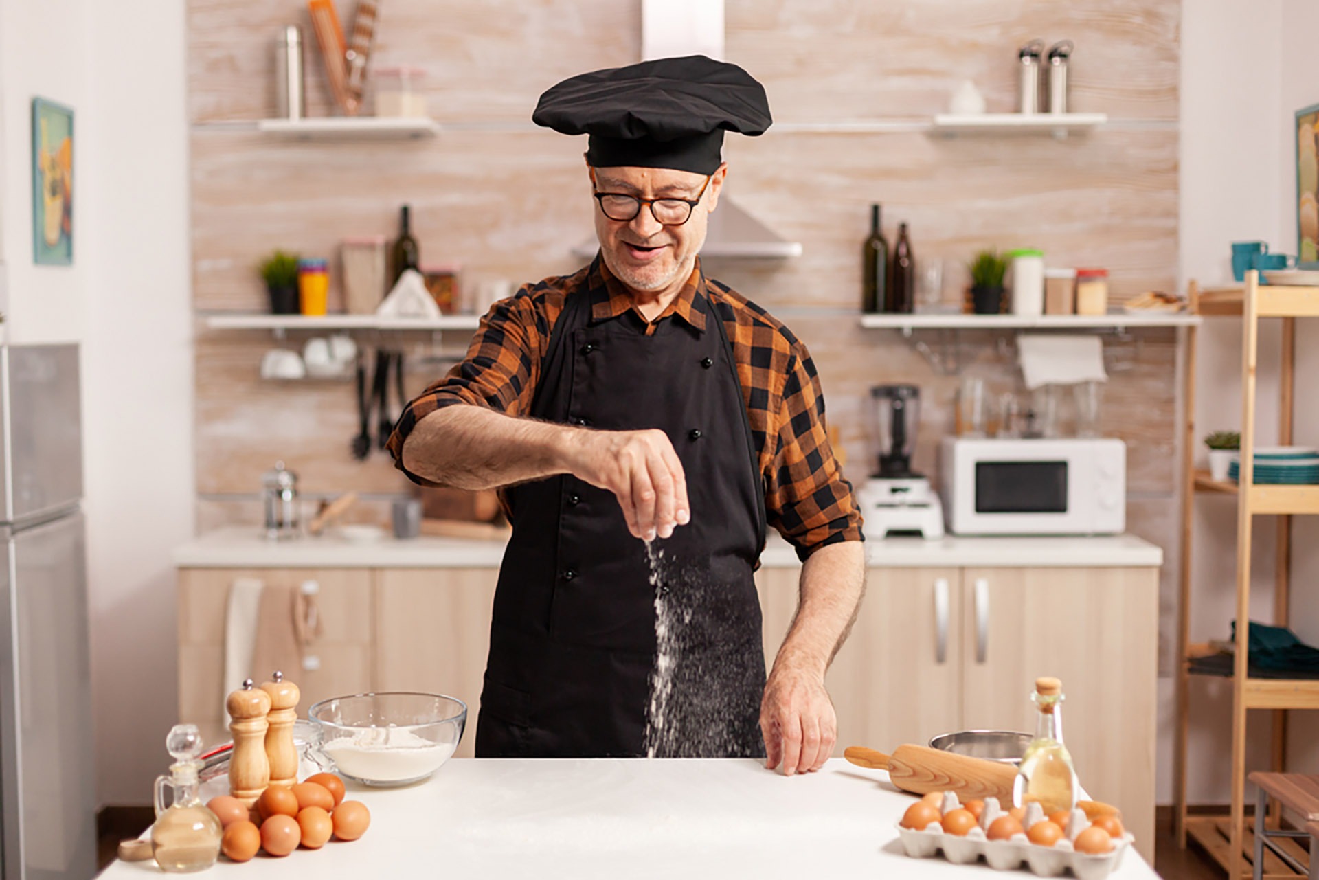 Baking at Burghley Retirement Living